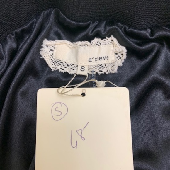 🎉HP🎉 A'reve Tiered Black Skirt With Tuelle - Picture 5 of 6